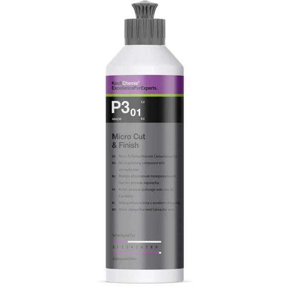 Koch Chemie P3.01 Micro Cut & Finish - magasfényű paszta carnauba viasszal 250ml