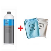   Koch Chemie GC Glass Cleaner PRO 1liter és KCX PRO Glass Towel üvegtisztító szett 