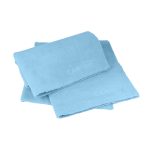 CarPro 2 oldalas szegély nélküli mikroszálas kendő kék